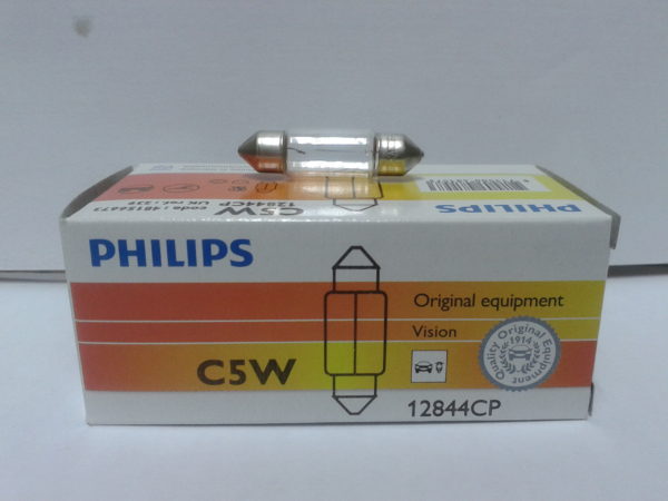 Лампа накаливания C5W 12V PHILIPS