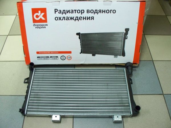 Радиатор охлаждения ВАЗ 2121-21214 (инж) ДК