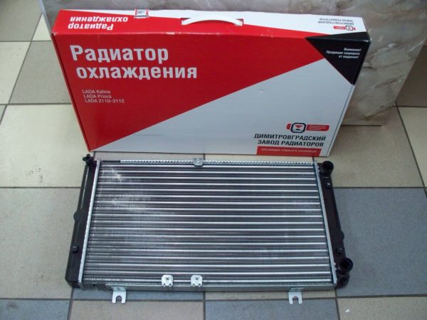 Радиатор охлаждения ВАЗ 1118 Калина ДААЗ