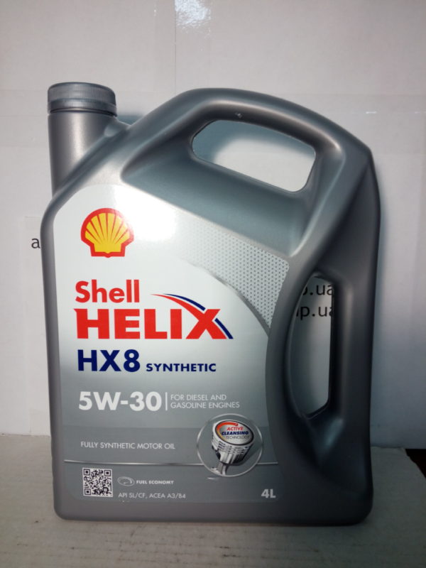 Масло моторное Shell Helix 5w30 HX8 4л