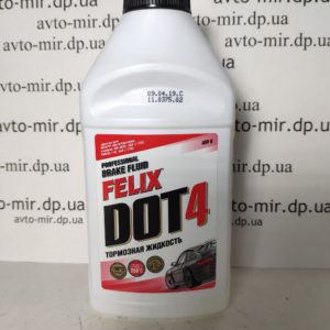 Тормозная жидкость DOT-4 455ml Felix