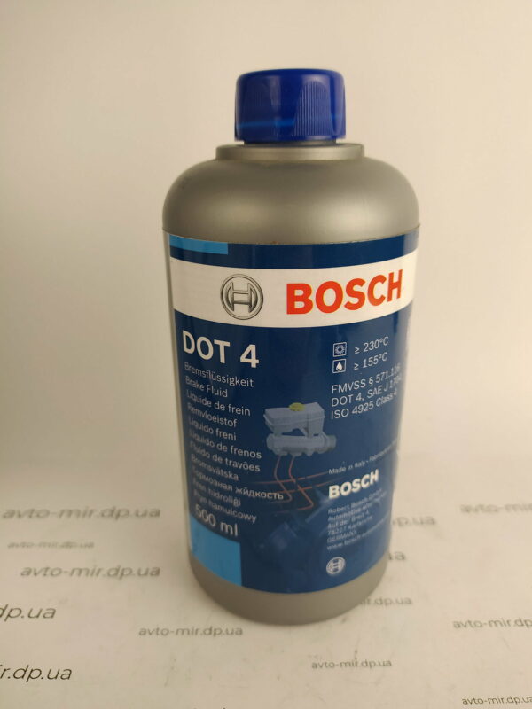 Тормозная жидкость DOT-4 0,5л Bosch