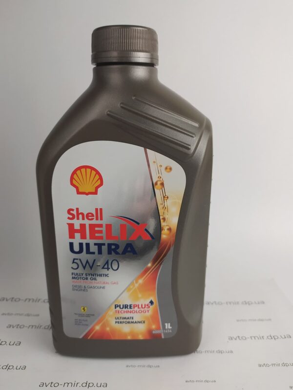 Масло моторное Shell Helix Ultra 5W-40 1л