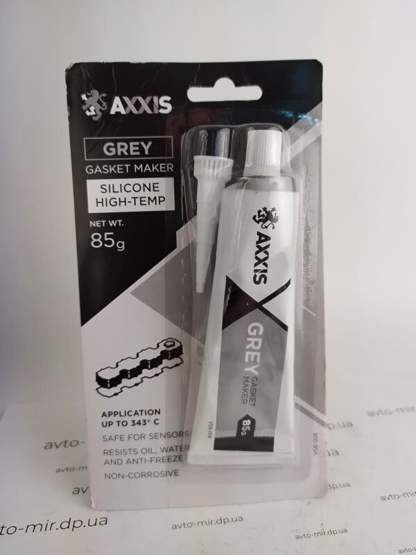 Герметик прокладок серый 85гр Axxis
