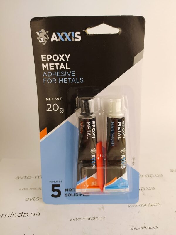 Клей для металла 20г Epoxy-Metal Axxis
