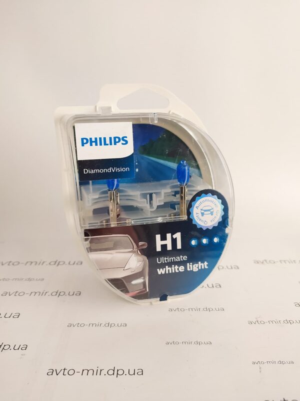 Лампа накаливания H1 Diamond Vision 5000K Philips