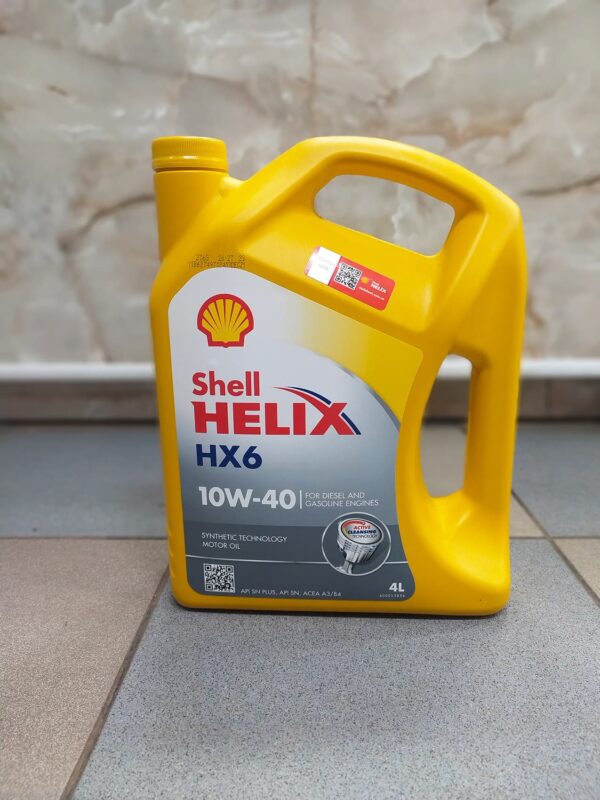 Масло моторное Shell Helix HX6 10w40 4л